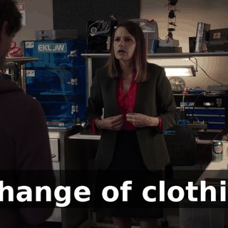 a change of clothing.