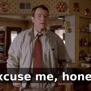 Excuse me, honey.