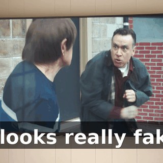 It looks really fake.