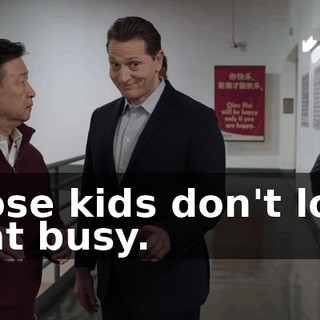 those kids don't look that busy.