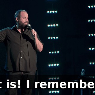 It is! I remember.