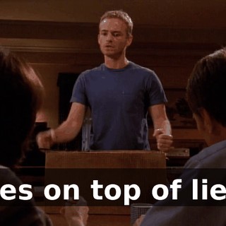 Lies on top of lies.
