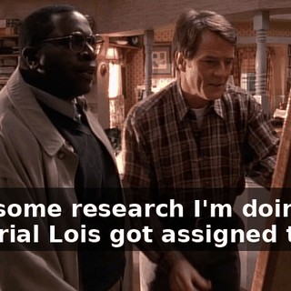 Just some research I'm doing on the trial Lois got assigned to.