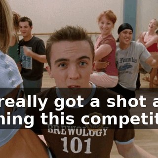 We really got a shot at winning this competition.