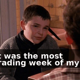That was the most degrading week of my life.