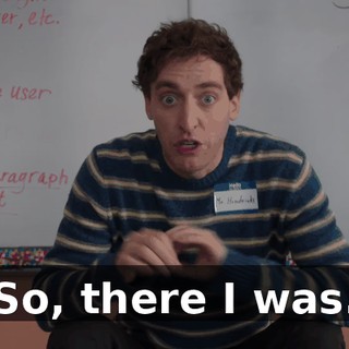 So, there I was.