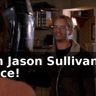 on Jason Sullivan's face!