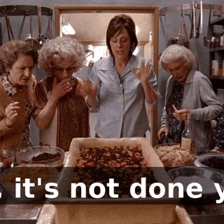 No, it's not done yet.