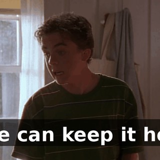 If he can keep it here.
