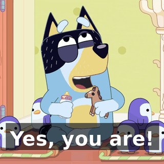 Yes, you are!