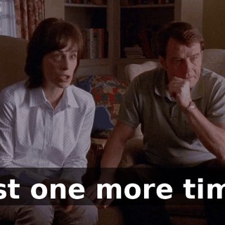 Just one more time.