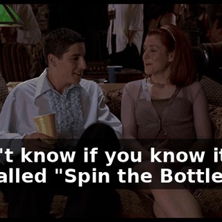 I don't know if you know it, but it's called "Spin the Bottle."