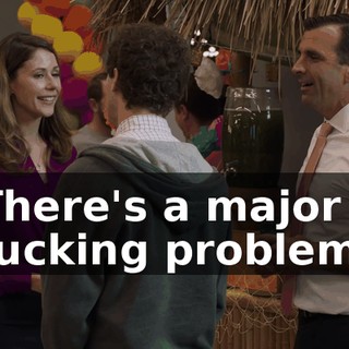There's a major fucking problem.