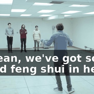 I mean, we've got some good feng shui in here.