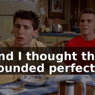 and I thought this sounded perfect.