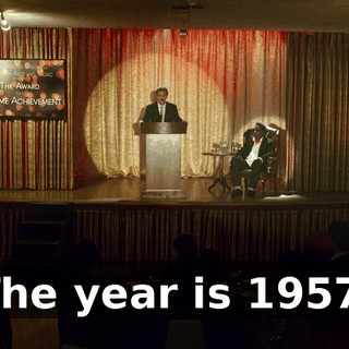 The year is 1957,