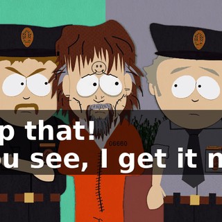 Stop that! - You see, I get it now.