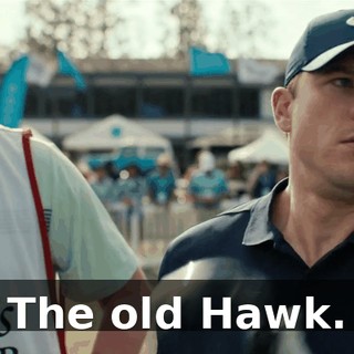 The old Hawk.