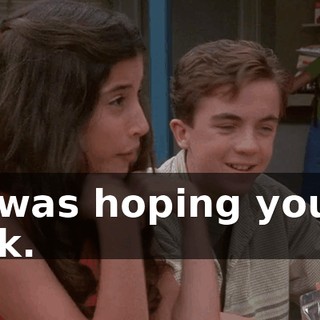 "I was hoping you'd ask.