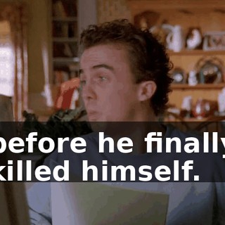 before he finally killed himself.