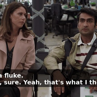 - just a fluke. - Yeah, sure. Yeah, that's what I thought.