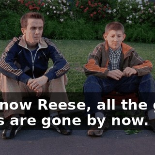 If I know Reese, all the good parts are gone by now.