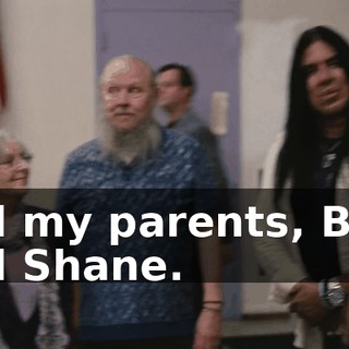 and my parents, Barb and Shane.
