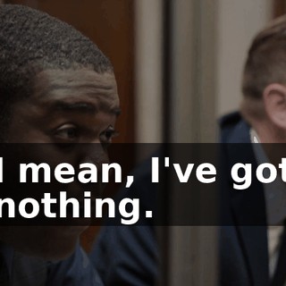 I mean, I've got nothing.