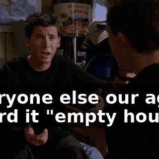 Everyone else our age heard it "empty house,"