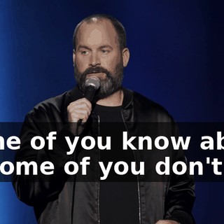Some of you know about it, some of you don't.