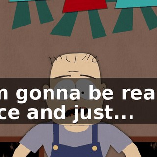 I'm gonna be really nice and just...