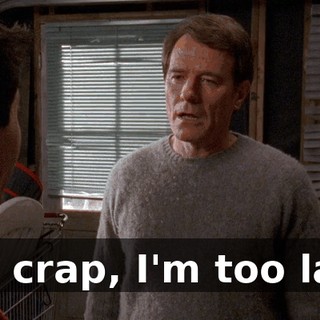 Oh, crap, I'm too late.