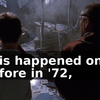 This happened once before in '72,