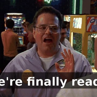 We're finally ready.