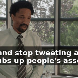 Oh, and stop tweeting about thumbs up people's asses.