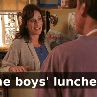 the boys' lunches.