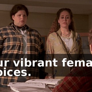 our vibrant female voices.