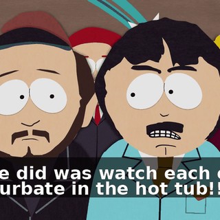 All we did was watch each other masturbate in the hot tub!!