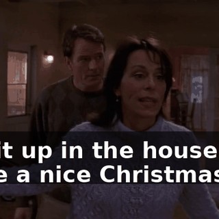 set it up in the house and have a nice Christmas.