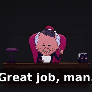 Great job, man.