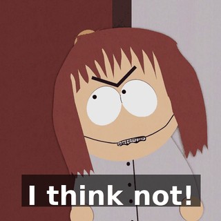I think not!