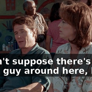 I don't suppose there's a beer guy around here, huh?