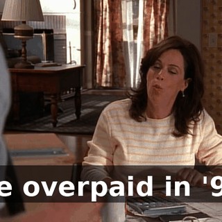 We overpaid in '99.