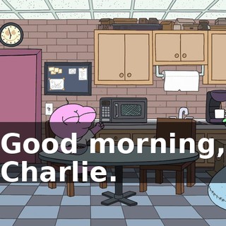 Good morning, Charlie.