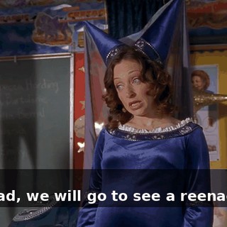 - Aw! - Instead, we will go to see a reenactment