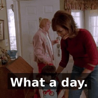 What a day.