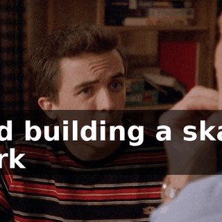and building a skate park