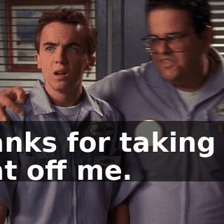 Thanks for taking the heat off me.