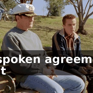 unspoken agreement that