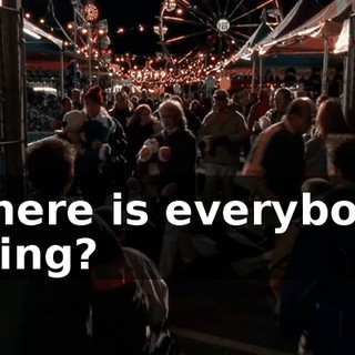 Where is everybody going?